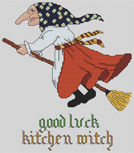 (image for) Good Luck Kitchen Witch